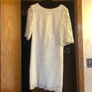 Lauren Ralph Lauren Cream Lace Dress